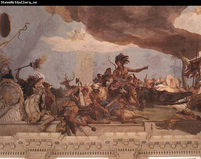 Giovanni Battista Tiepolo Apollo and the Continents